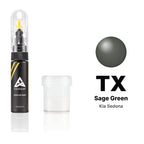 Pintura de retoque para Kia Sedona – TX Sage Green (2003–2004), kit Estándar