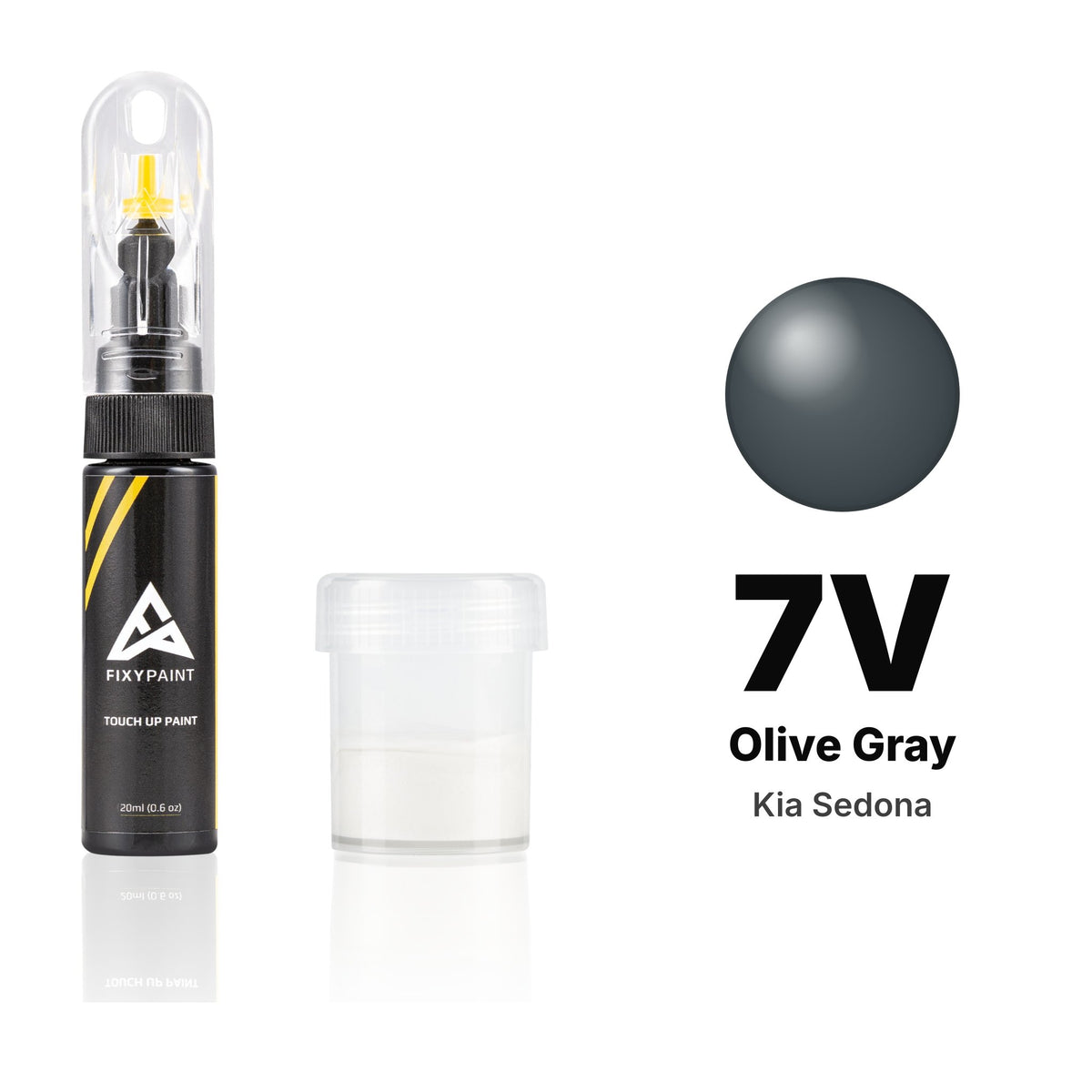 Touch-up paint for Kia Sedona 7V Olive Gray, Standard kit