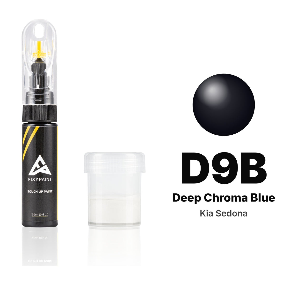 Touch-up paint for Kia Sedona D9B Deep Chroma Blue, Standard kit