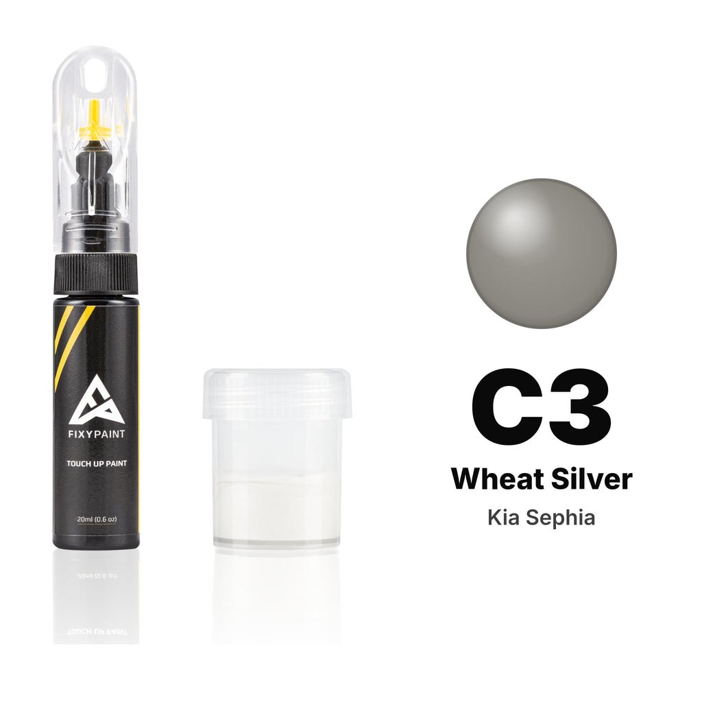 Touch-up paint for Kia Sephia C3 Wheat Silver, Standard kit