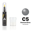 Touch-up paint for Kia Sorento C5 Diamond Silver, Standard kit