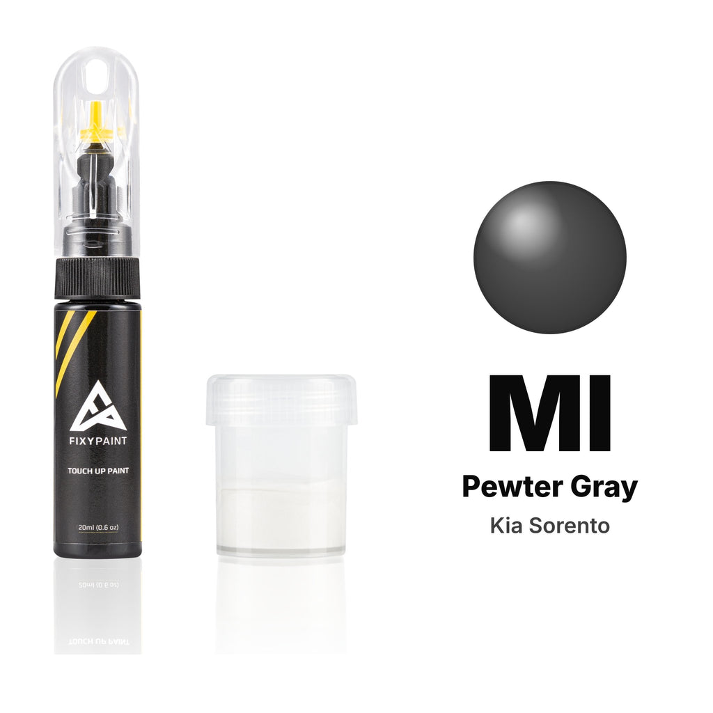 Peinture de retouche pour Kia Sorento – MI Pewter Gray (2004), kit Standard