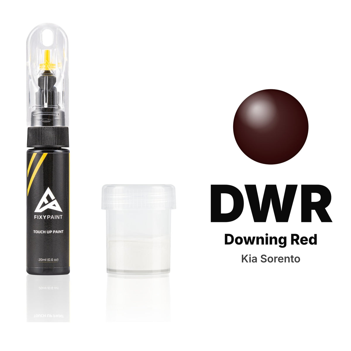 Touch-up paint for Kia Sorento DWR Downing Red, Standard kit