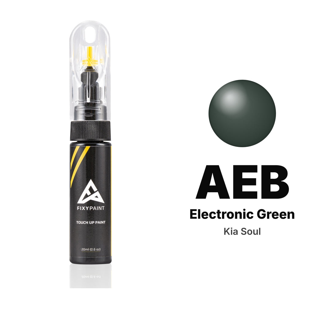 Touch-up paint for Kia Soul AEB Electronic Green, Basic kit