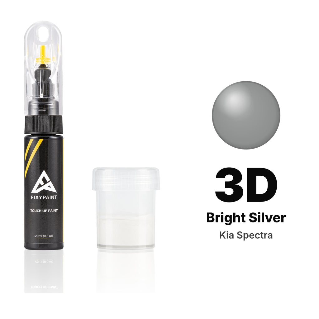 Touch-up paint for Kia Spectra 3D Bright Silver, Standard kit