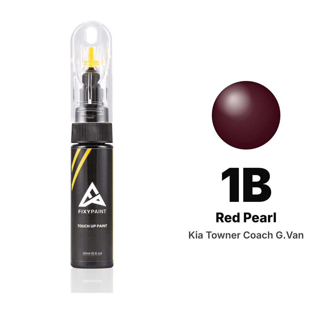 Touch-up paint for Kia Towner Coach G.Van 1B Red Pearl, Basic kit