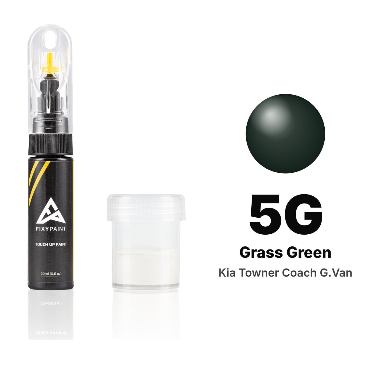 Touch-up paint for Kia Towner Coach G.Van 5G Grass Green, Standard kit