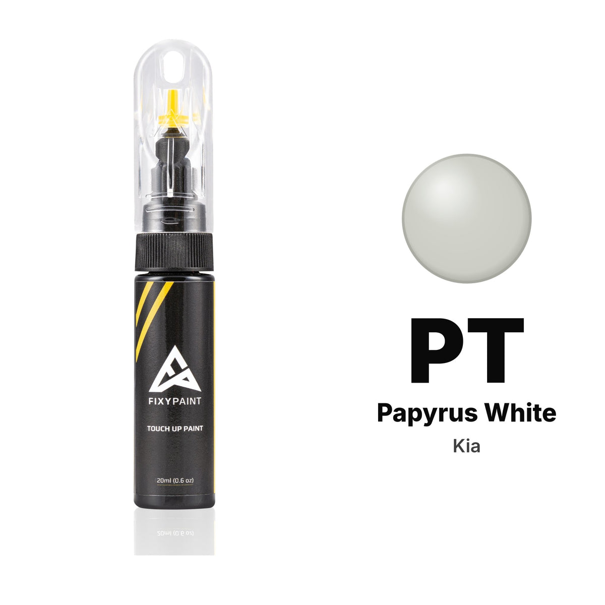 Touch-up paint for Kia PT Papyrus White, Basic kit