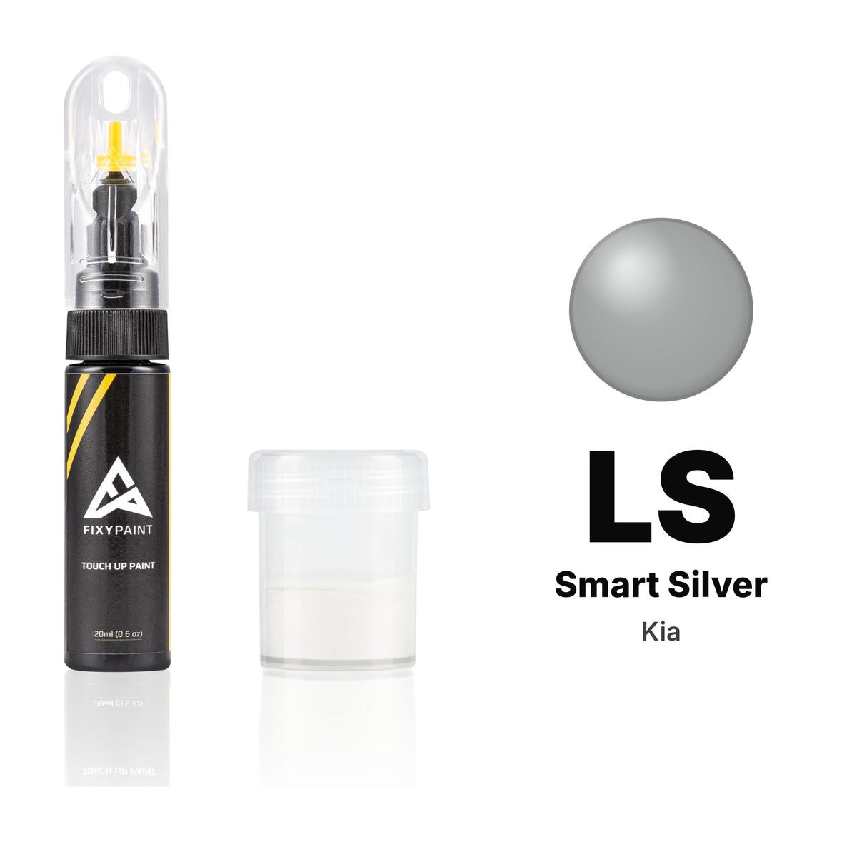 Peinture de retouche pour Kia – LS Smart Silver (tous modèles, 2000–2004), kit Standard