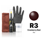 Lackstift für Kia – R3 Cranberry Red (alle Modelle, 2001–2003), Set Komplett