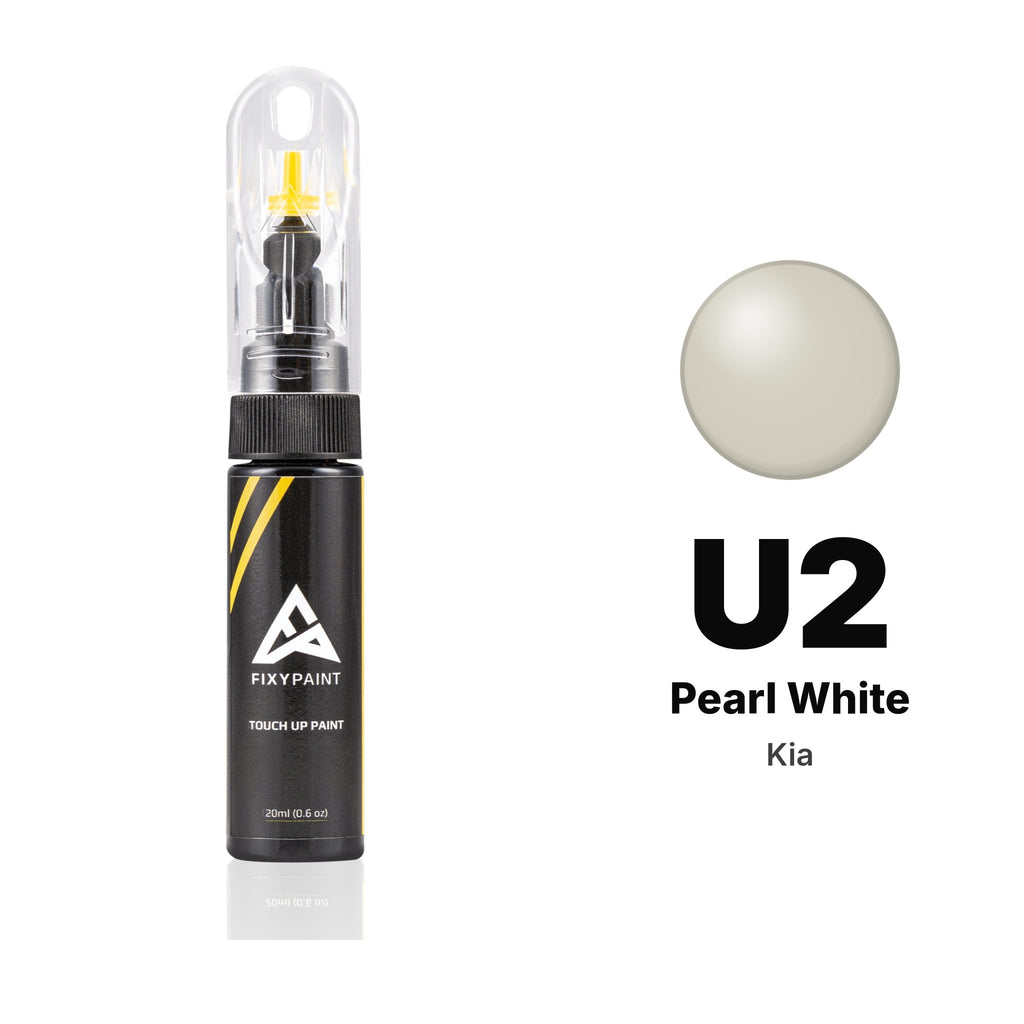 Touch-up paint for Kia U2 Pearl White, Basic kit