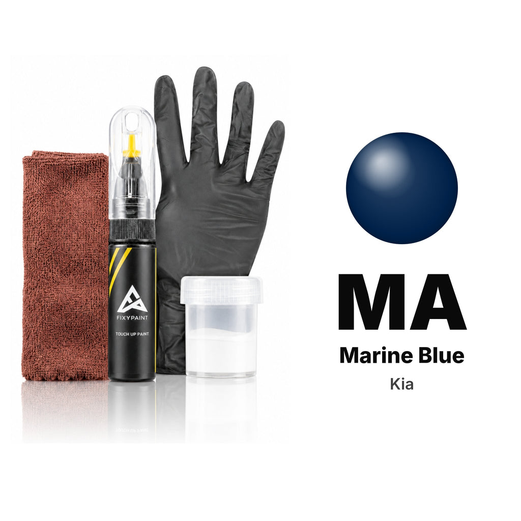 Touch-up paint for Kia MA Marine Blue, Complete kit