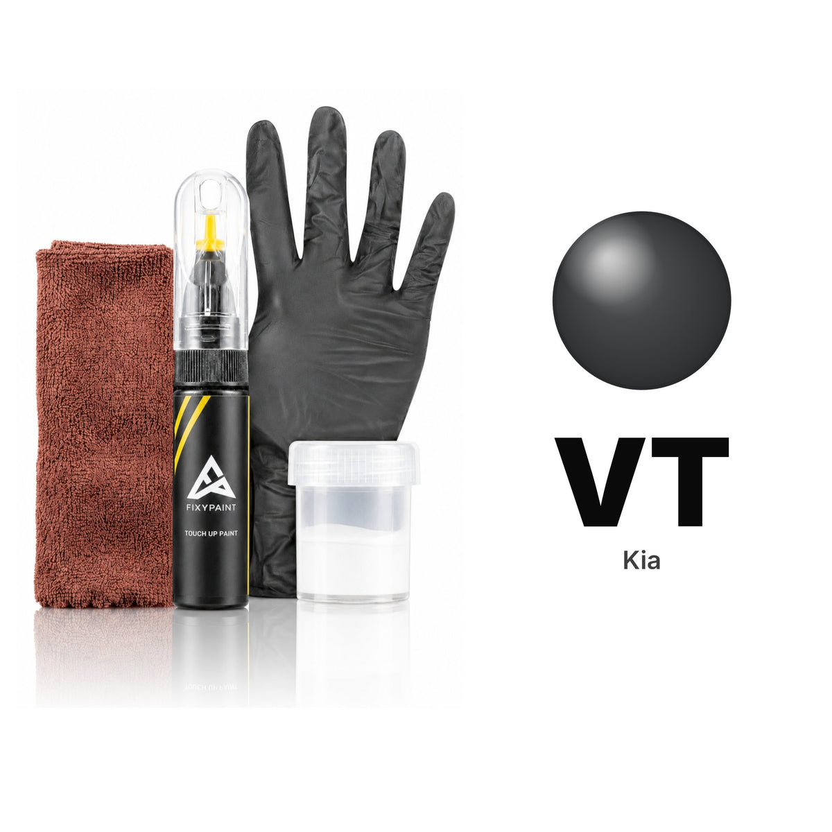 Lackstift für Kia – VT (alle Modelle, ab 2004), Set Komplett