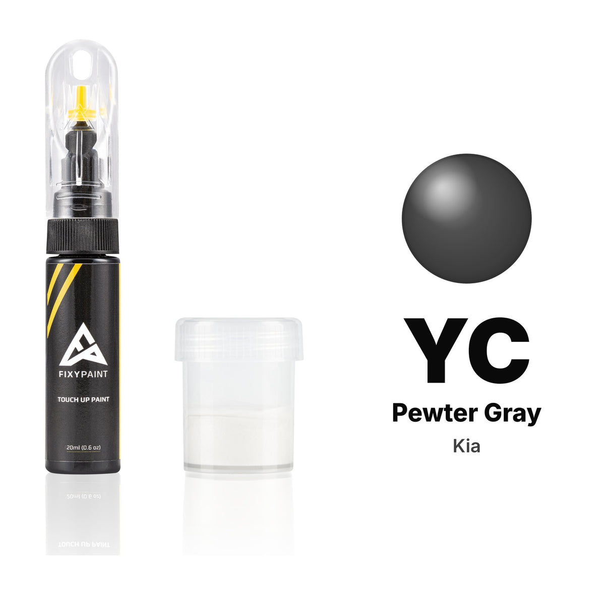 Pintura de retoque para Kia – YC Pewter Gray (todos los modelos, desde 2005), kit Estándar