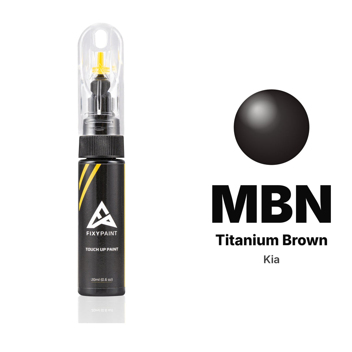 Kia MBN Titanium Brown touch-up paint, Basic kit