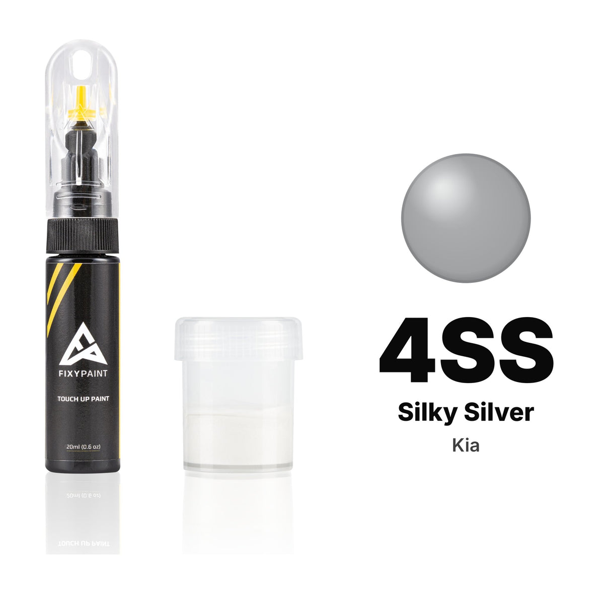 Lackstift für Kia – 4SS Silky Silver (alle Modelle, 2017), Set Standard