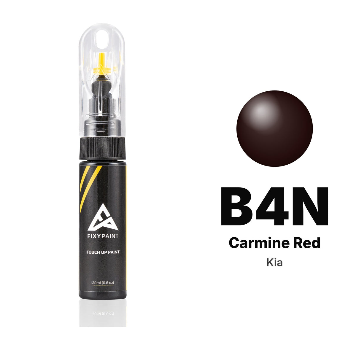 Touch-up paint for Kia B4N Carmine Red, Basic kit