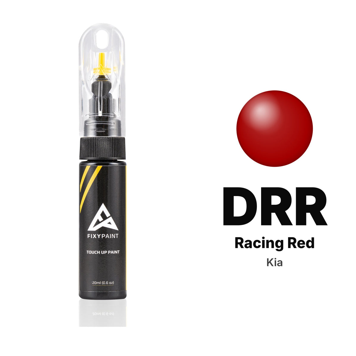 Touch-up paint for Kia DRR Racing Red, Basic kit