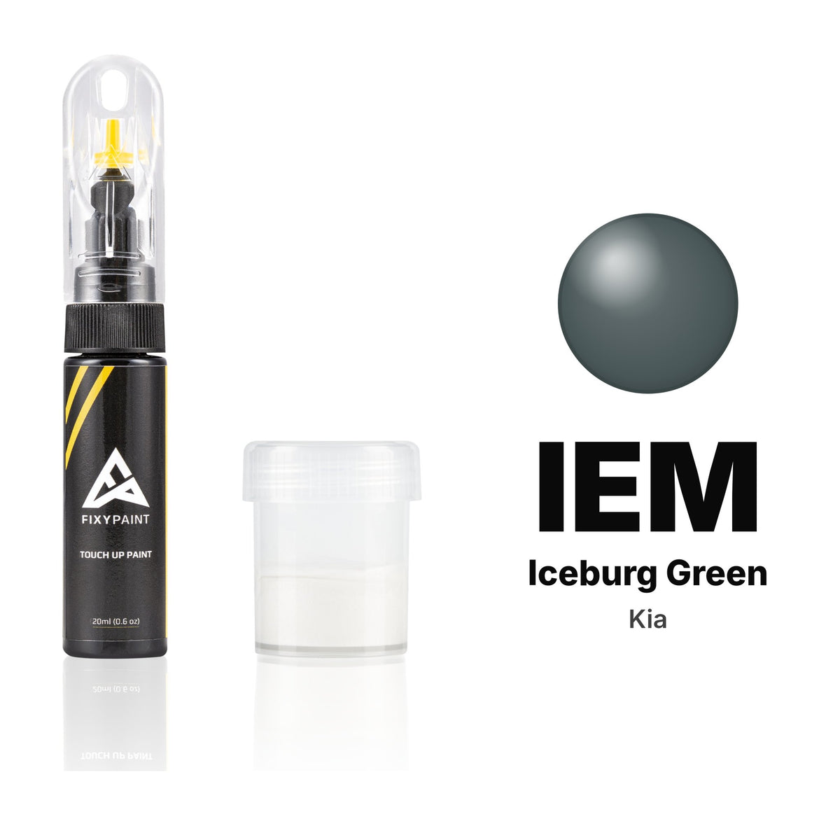 Touch-up paint for Kia IEM Iceburg Green, Standard kit