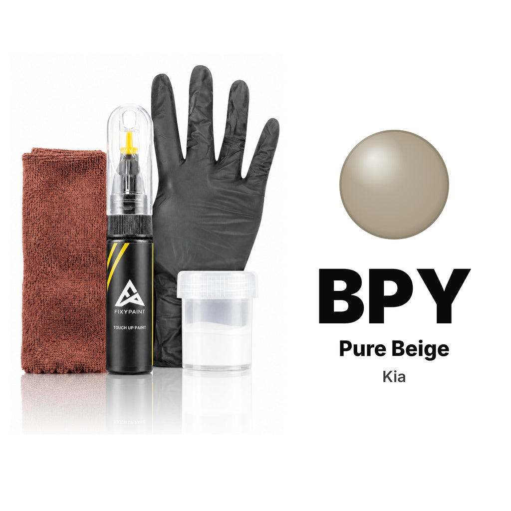 Touch-up paint for Kia BPY Pure Beige, Complete kit