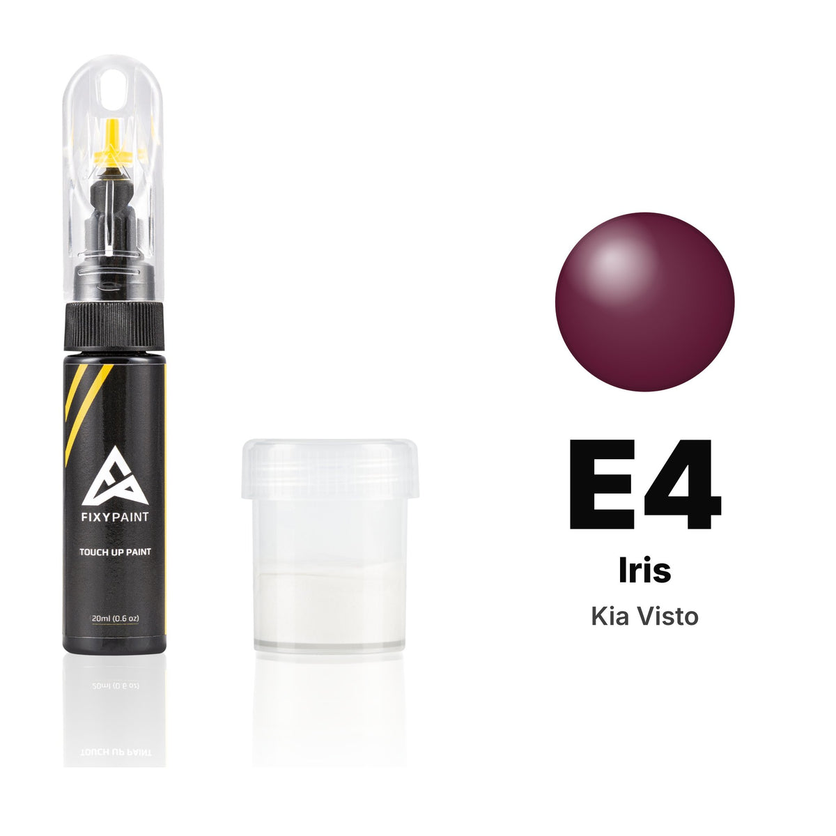 Lackstift für Kia Visto – E4 Iris (2000), Set Standard