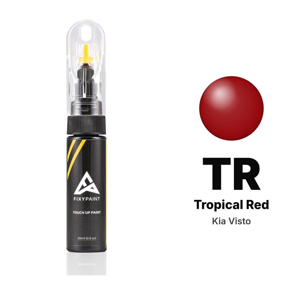 Touch-up paint for Kia Visto TR Tropical Red, Basic kit