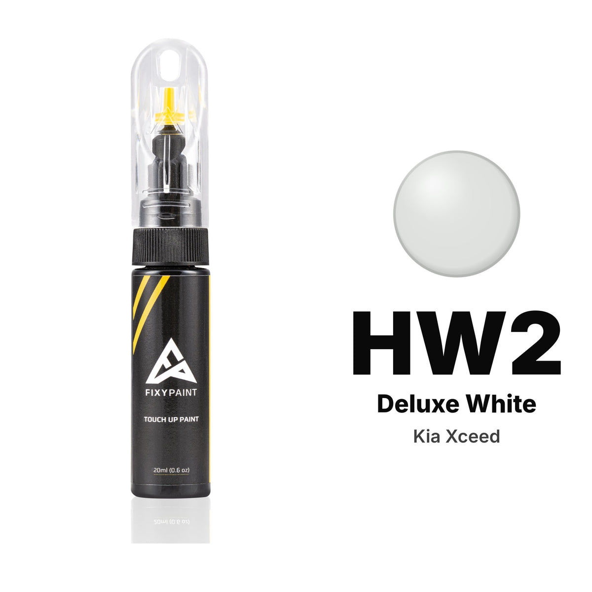 Touch-up paint for Kia Xceed HW2 Deluxe White, Basic kit