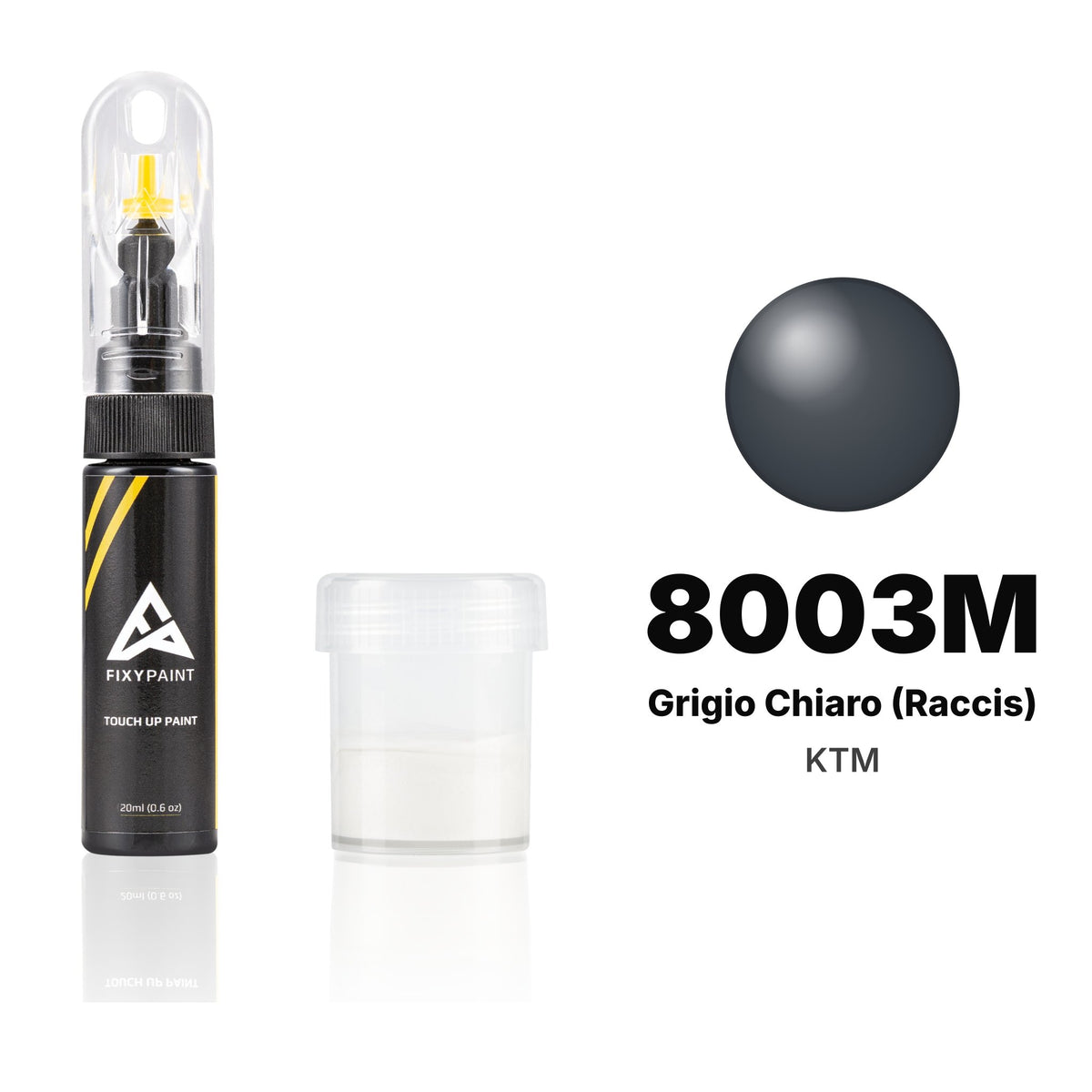 Touch-up paint for KTM 8003M Grigio Chiaro (Raccis), Standard kit