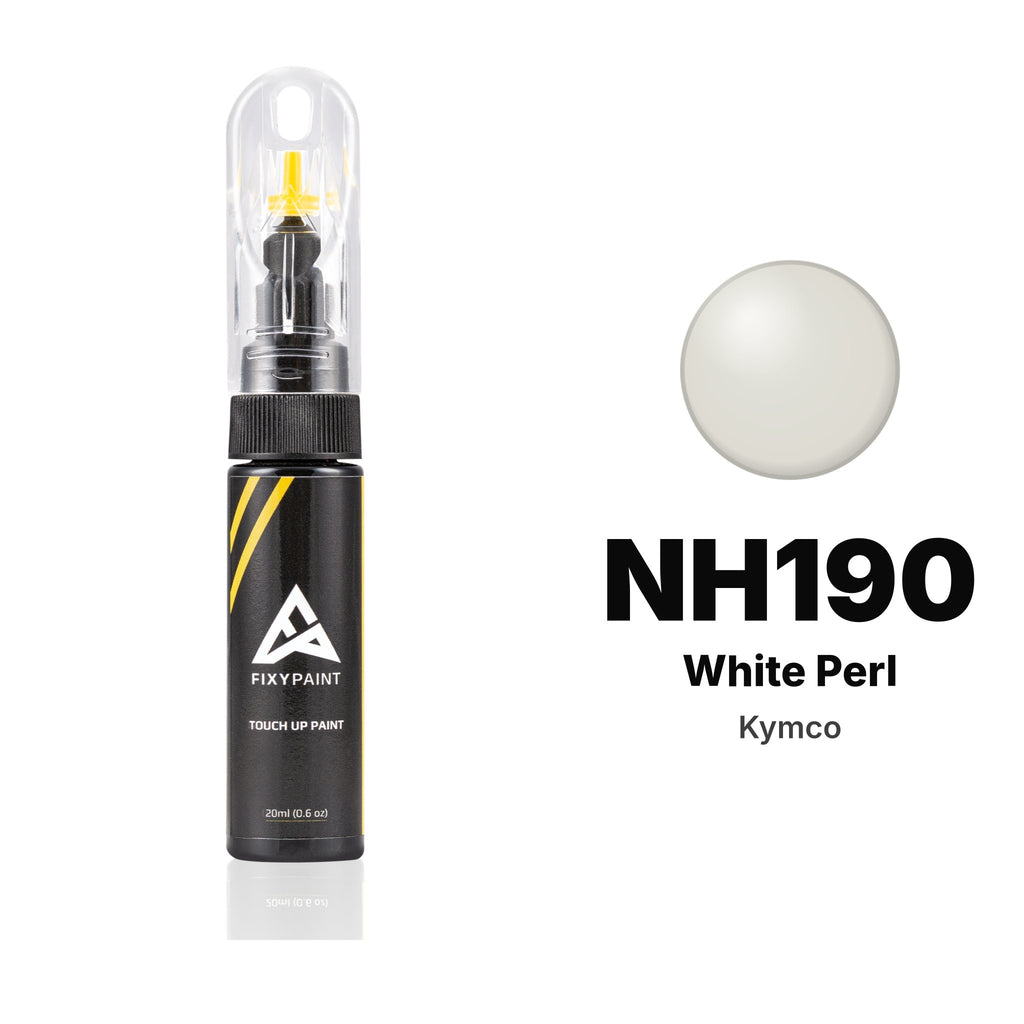 Touch-up paint for Kymco NH190 White Perl, Basic kit