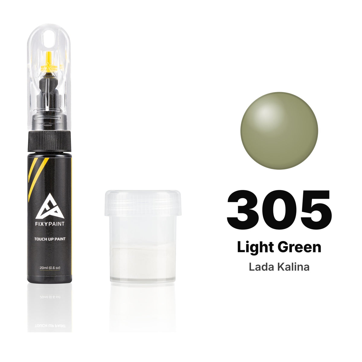 Touch-up paint for Lada Kalina 305 Light Green, Standard kit
