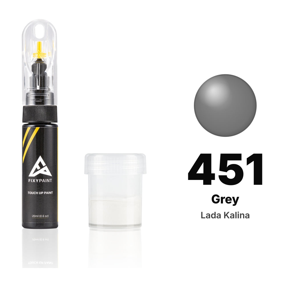 Touch-up paint for Lada Kalina 451 Grey, Standard kit