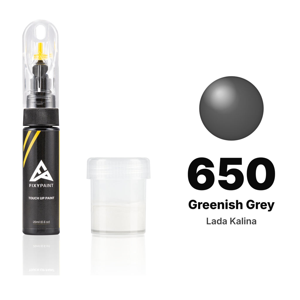 Touch-up paint for Lada Kalina 650 Greenish Grey, Standard kit