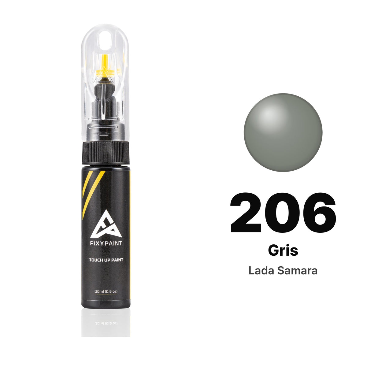 Lada Samara 206 Gris touch-up paint, Basic kit