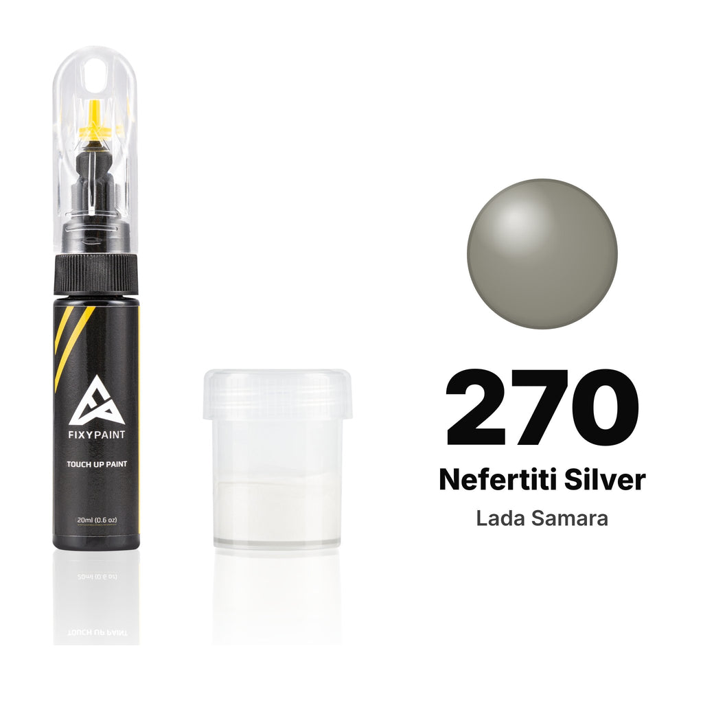 Touch-up paint for Lada Samara 270 Nefertiti Silver, Standard kit