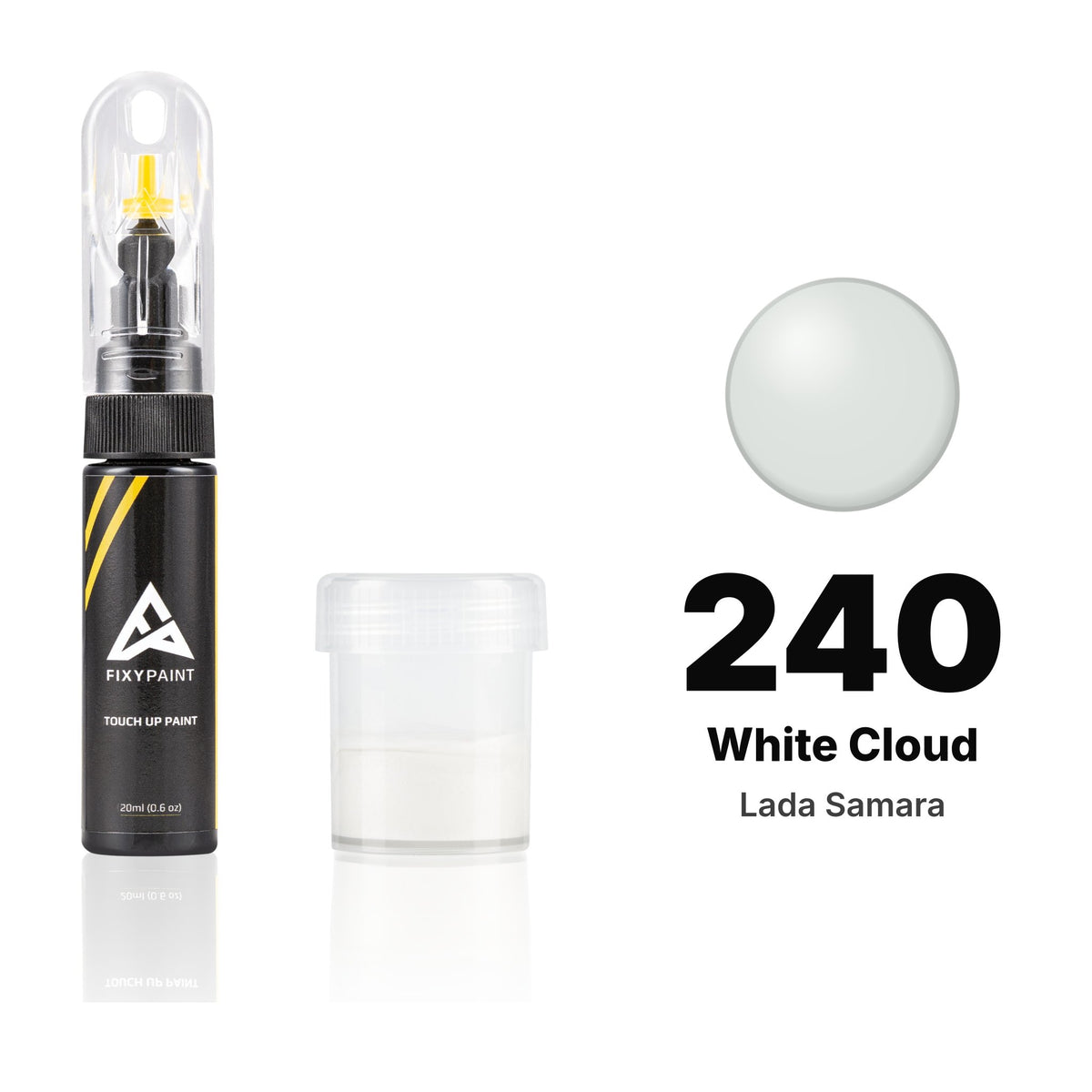 Pintura de retoque para Lada Samara – 240 White Cloud (2010), kit Estándar