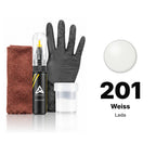 Lackstift für Lada – 201 Weiss (alle Modelle, 1990–2000), Set Komplett