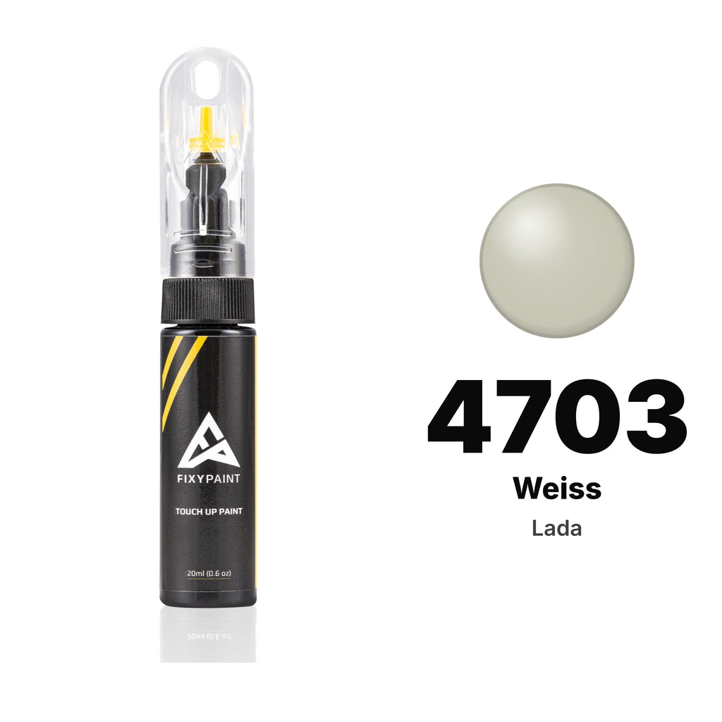 Touch-up paint for Lada 4703 Weiss, Basic kit