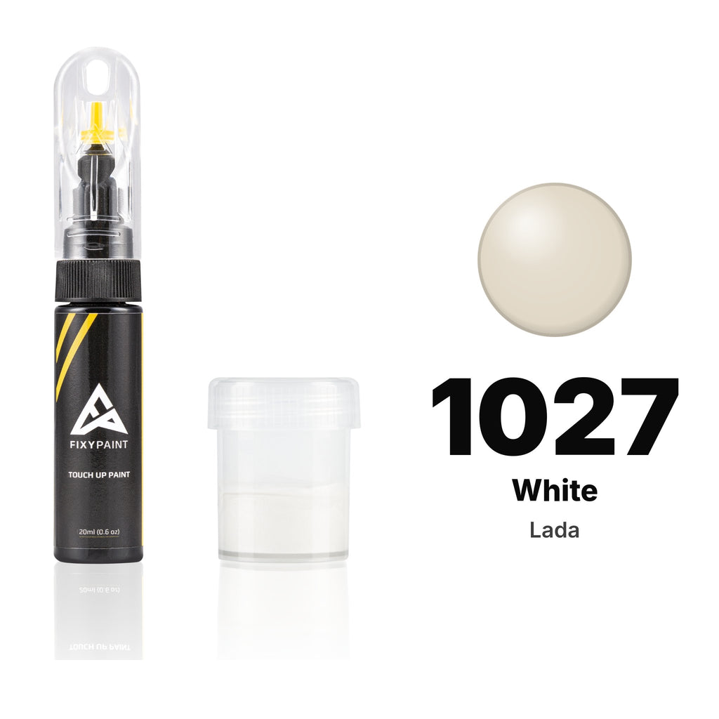 Touch-up paint for Lada 1027 White, Standard kit