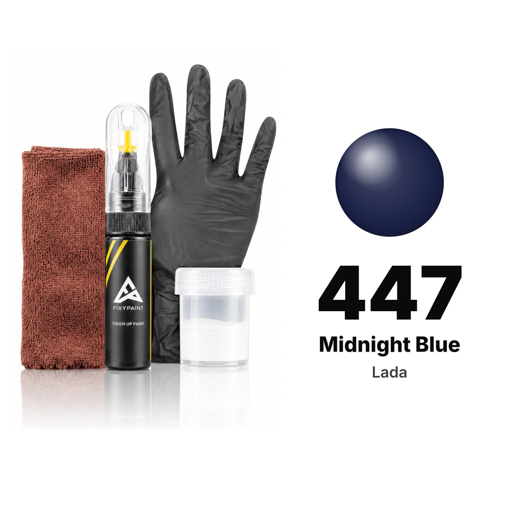 Touch-up paint for Lada 447 Midnight Blue, Complete kit