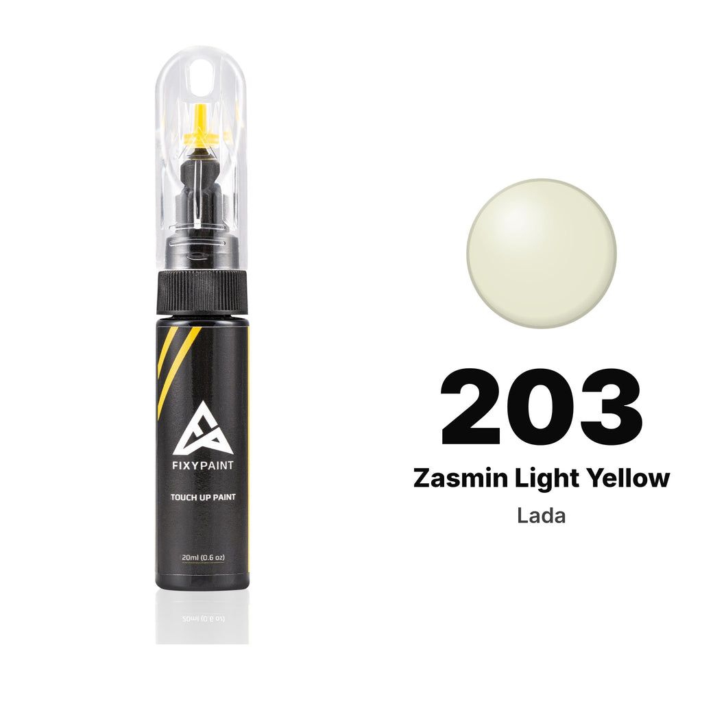 Touch-up paint for Lada 203 Zasmin Light Yellow, Basic kit