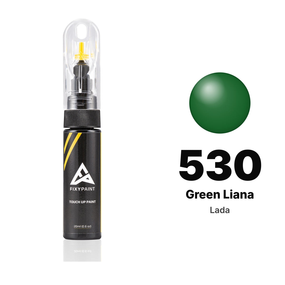 Touch-up paint for Lada 530 Green Liana, Basic kit