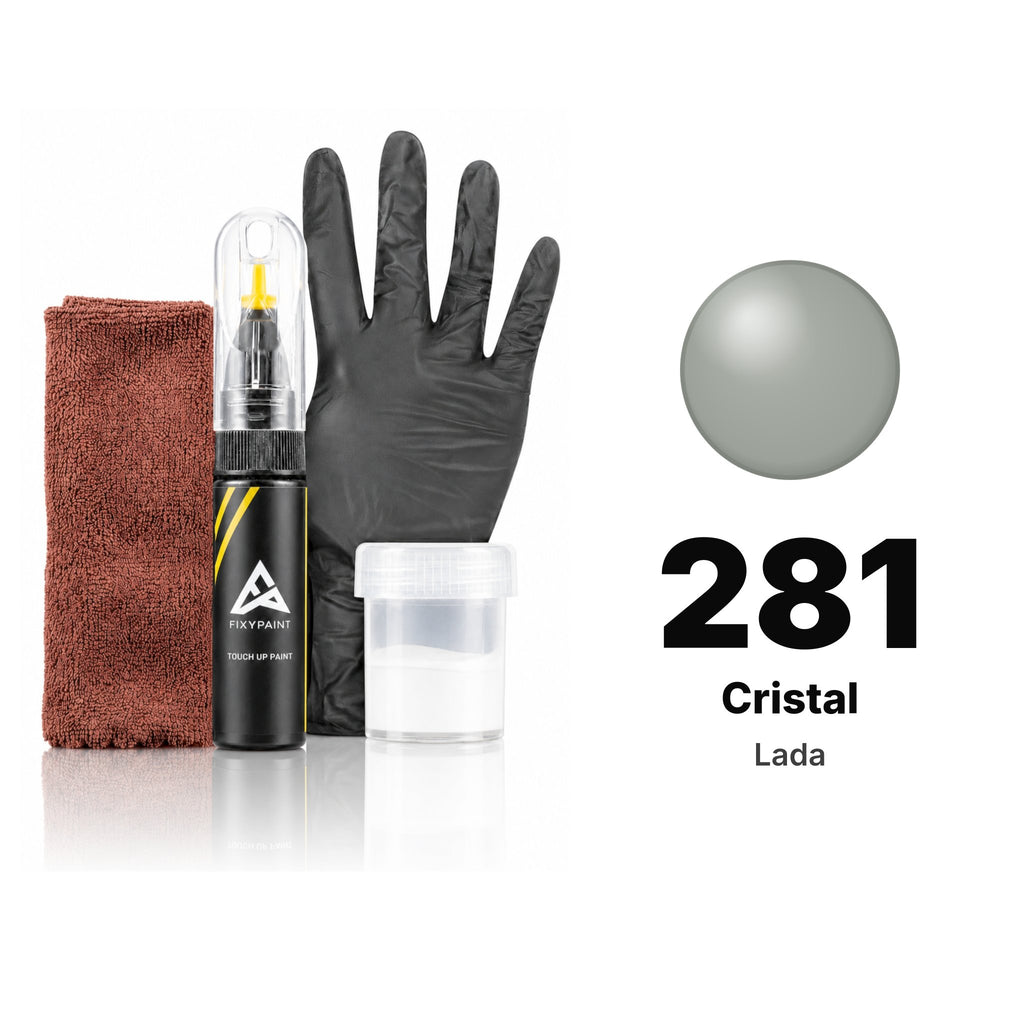 Touch-up paint for Lada 281 Cristal, Complete kit