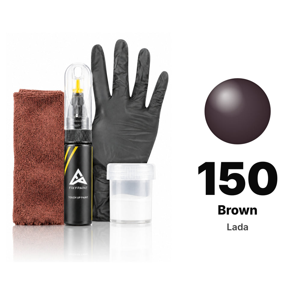 Touch-up paint for Lada 150 Brown, Complete kit