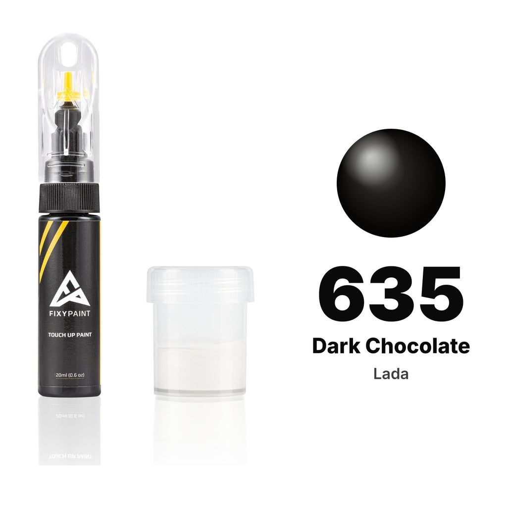 Peinture de retouche pour Lada – 635 Dark Chocolate (tous modèles, 2008–2009), kit Standard