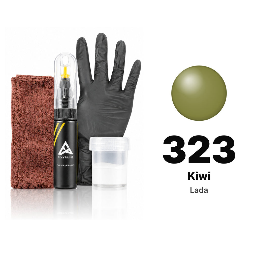 Touch-up paint for Lada 323 Kiwi, Complete kit