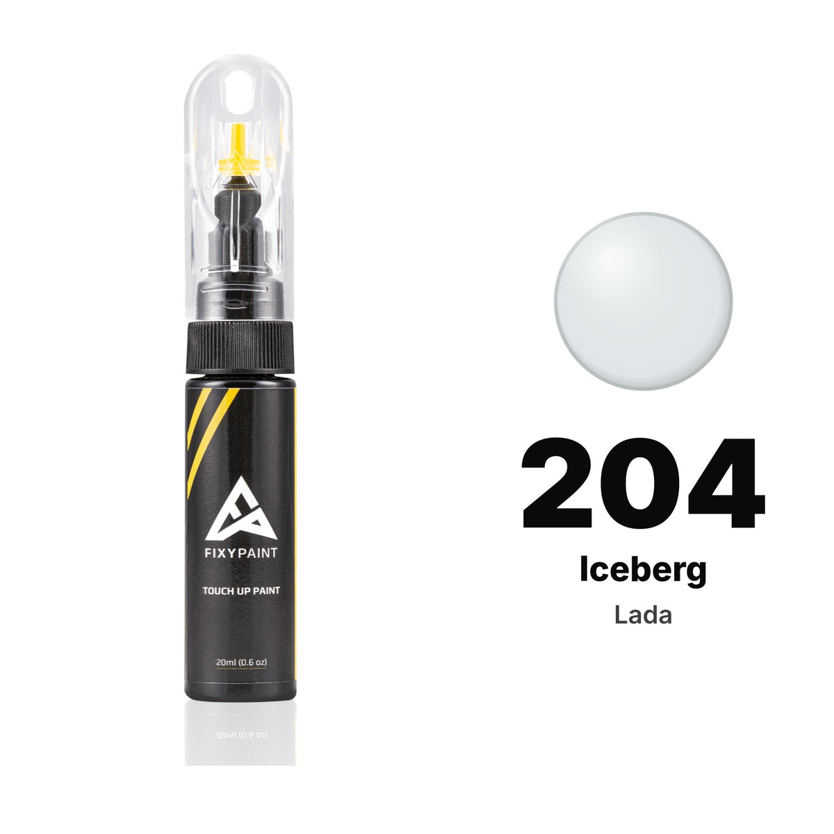 Lada 204 Iceberg touch-up paint, Basic kit