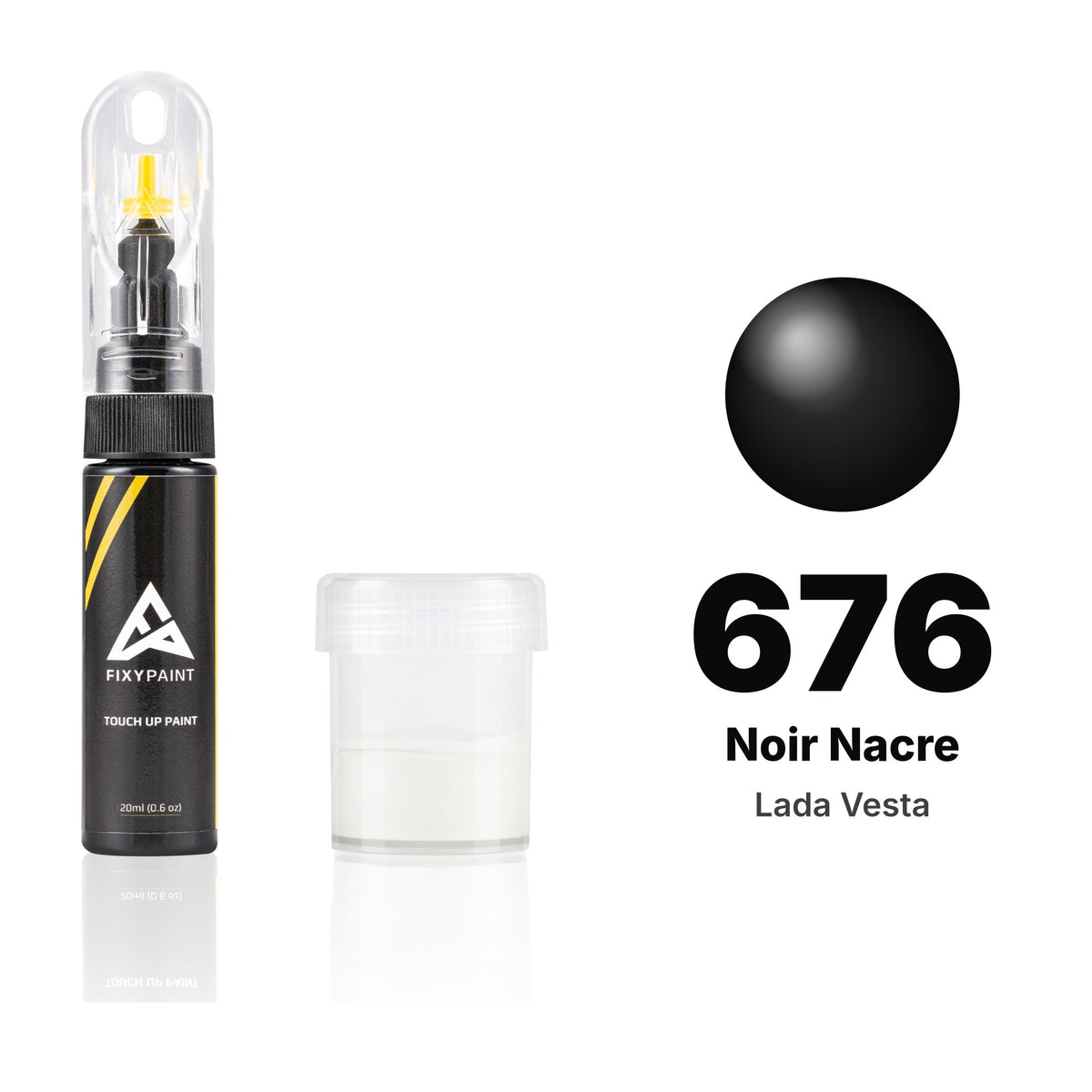 Touch-up paint for Lada Vesta 676 Noir Nacre, Standard kit