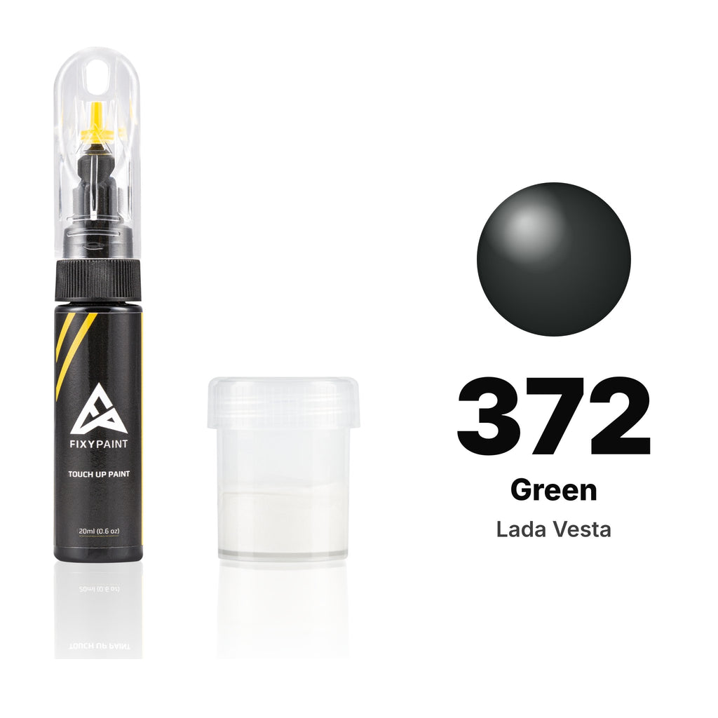 Touch-up paint for Lada Vesta 372 Green, Standard kit