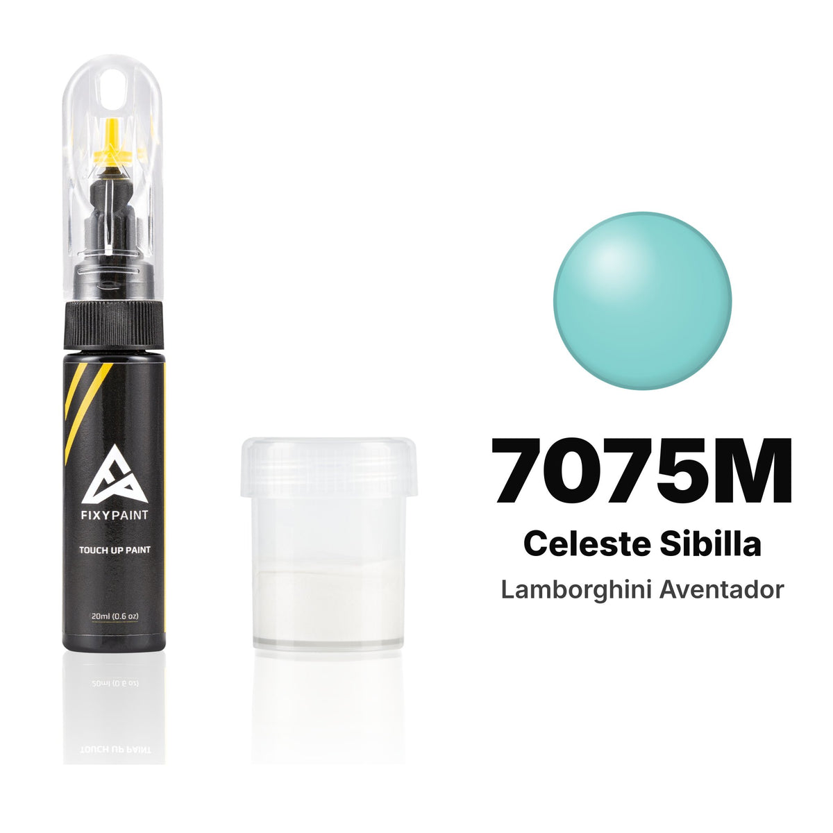 Touch-up paint for Lamborghini Aventador 7075M Celeste Sibilla, Standard kit