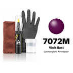 Touch-up paint for Lamborghini Aventador 7072M Viola Bast, Complete kit